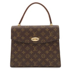 Louis Vuitton Monogram Malesherbes Handbag One Handle Flap