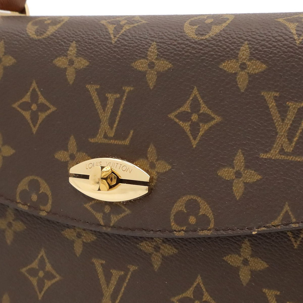 Louis Vuitton Monogram Malesherbes Handbag One Handle Flap — view 8