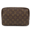 Louis Vuitton Monogram Trousse Toilet 23 Makeup Pouch Clutch Case