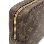 Louis Vuitton Monogram Trousse Toilet 23 Makeup Pouch Clutch Case — view 4