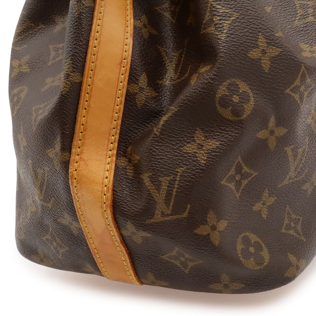 Louis Vuitton Monogram Petit Noe Shoulder Bag Semi Drawstring — view 9