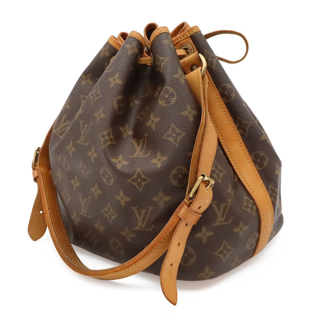 Louis Vuitton Monogram Petit Noe Shoulder Bag Semi Drawstring — view 2