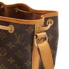Louis Vuitton Monogram Petit Noe Shoulder Bag Semi Drawstring — view 8