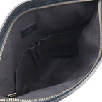 Louis Vuitton Taiga Sasha Shoulder Bag Crossbody No Gusset Boreal Navy Silver — view 7