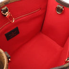 Louis Vuitton Monogram On The Go PM 2-Way Shoulder Bag Crossbody Bicolor Brown — view 8