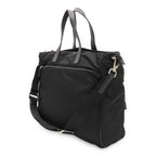 Prada Business Briefcase Tote 2-Way Shoulder Bag Crossbody Nylon Leather Nero — view 2
