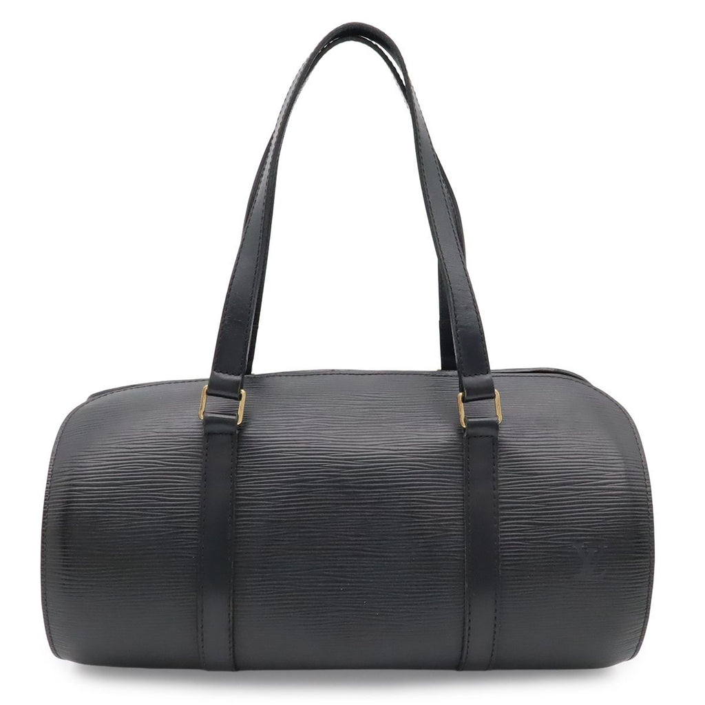 Louis Vuitton Epi Souflo Shoulder Bag Leather Noir Black Pouch Out of Stock