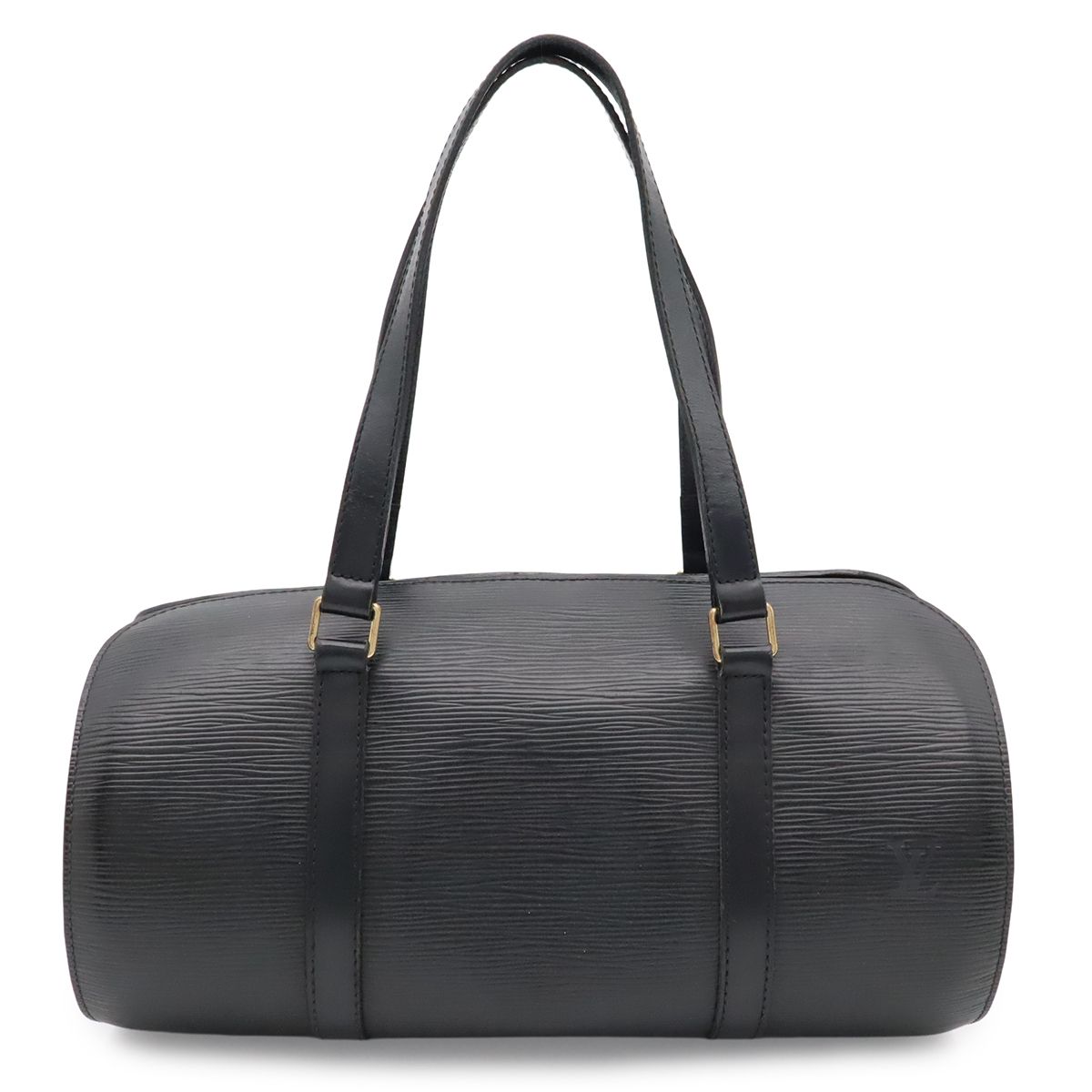 Louis Vuitton Epi Souflo Shoulder Bag Leather Noir Black Pouch Out of Stock