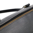 Louis Vuitton Epi Souflo Shoulder Bag Leather Noir Black Pouch Out of Stock — view 7