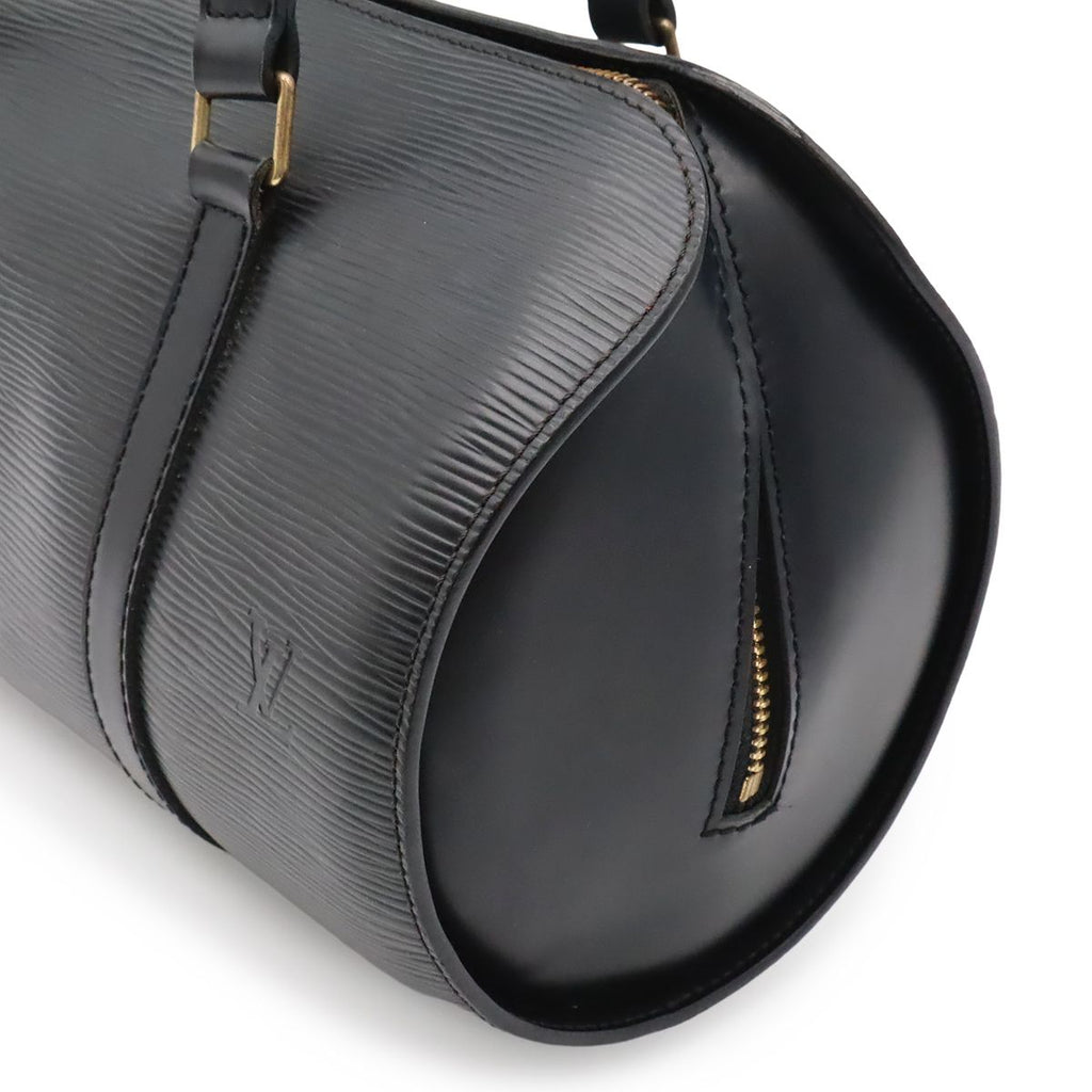 Louis Vuitton Epi Souflo Shoulder Bag Leather Noir Black Pouch Out of Stock — view 4