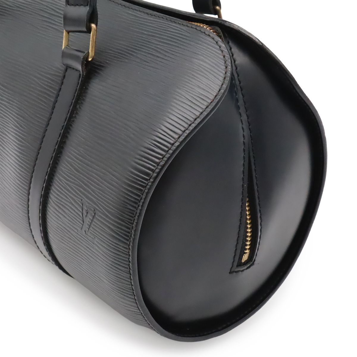 Louis Vuitton Epi Souflo Shoulder Bag Leather Noir Black Pouch Out of Stock — view 4