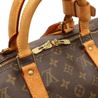 Louis Vuitton Monogram Keepall Bandouliere 50 Boston Bag Purse 2-Way — view 6