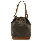 Louis Vuitton Monogram Noe Shoulder Bag Semi Drawstring