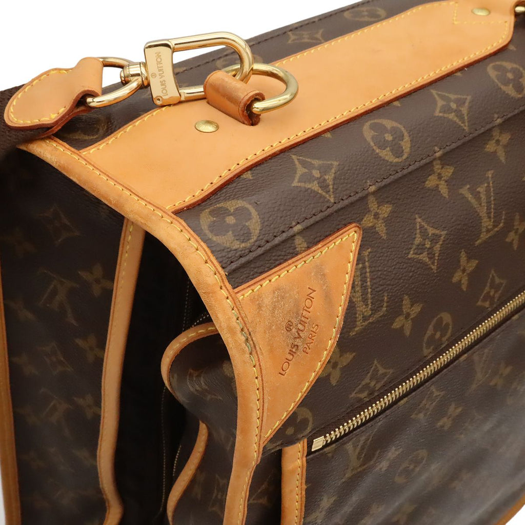Louis Vuitton Monogram Portable Cinque Center Garment Case Suit Cover — view 8