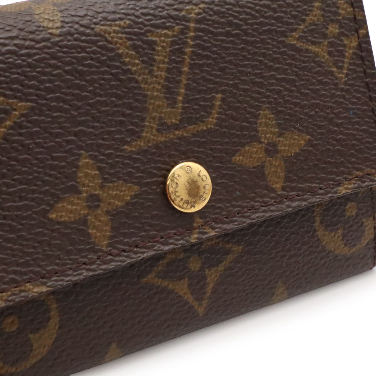 Louis Vuitton Monogram Porte-Monnaie Purse Coin — view 4