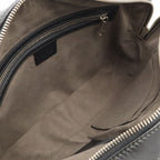 Gucci Guccissima Clutch Leather Black Silver — view 7