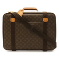 Louis Vuitton Monogram Satellite 53 Suitcase Travel Bag Purse 2-Way