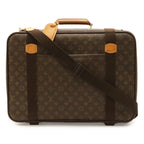 Louis Vuitton Monogram Satellite 53 Suitcase Travel Bag Purse 2-Way