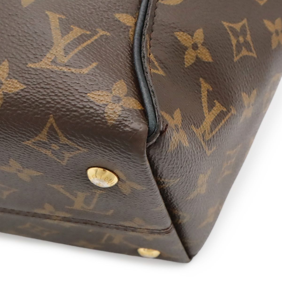 Louis Vuitton Monogram Tournelle PM 2-Way Shoulder Bag Leather Noir Black — view 3