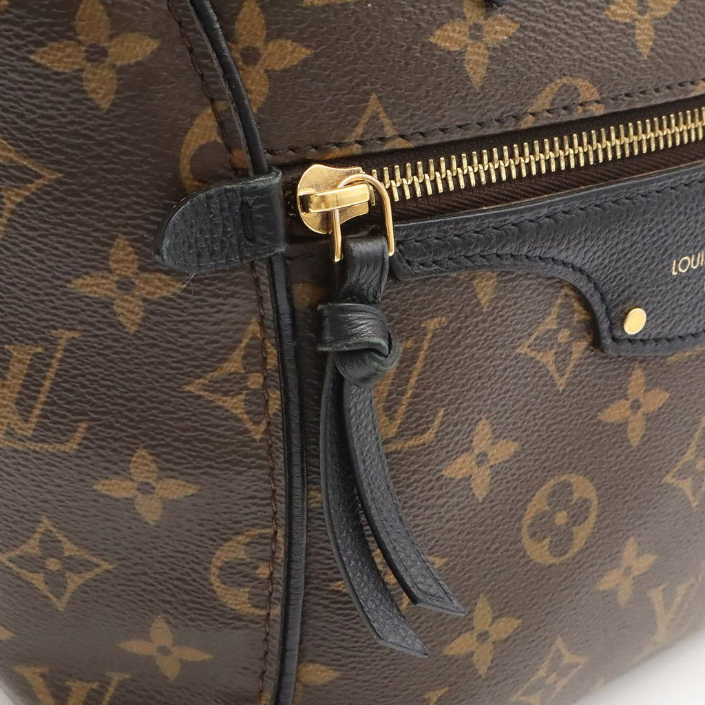 Louis Vuitton Monogram Tournelle PM 2-Way Shoulder Bag Leather Noir Black — view 9