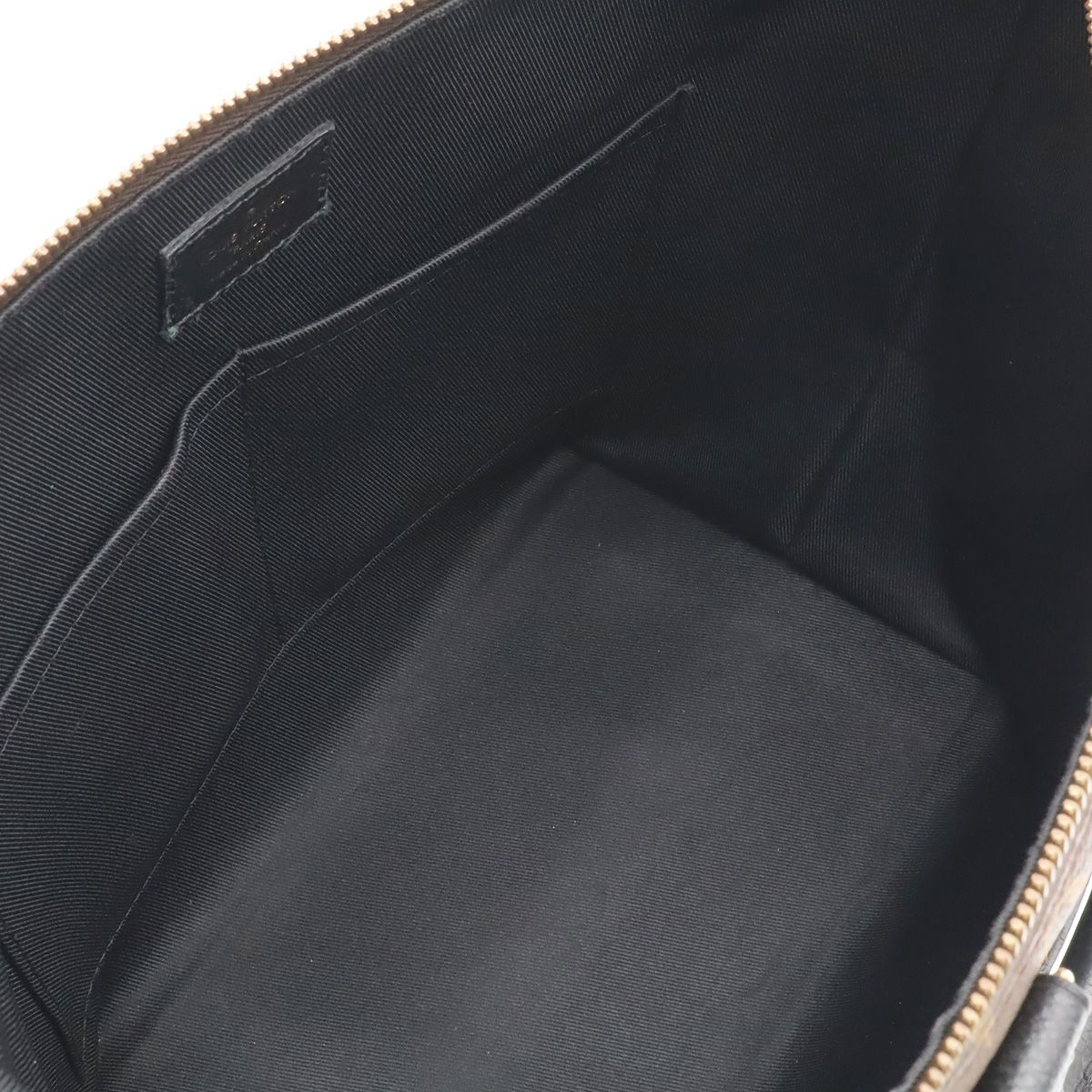 Louis Vuitton Monogram Tournelle PM 2-Way Shoulder Bag Leather Noir Black — view 6