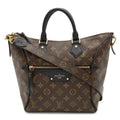 Louis Vuitton Monogram Tournelle PM 2-Way Shoulder Bag Leather Noir Black