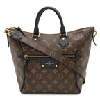 Louis Vuitton Monogram Tournelle PM 2-Way Shoulder Bag Leather Noir Black