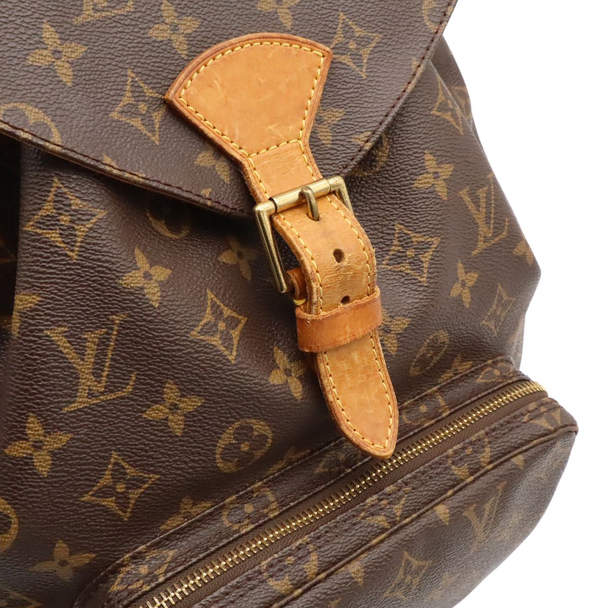 Louis Vuitton Monogram Montsouris GM Backpack Shoulder — view 6