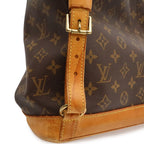 Louis Vuitton Monogram Montsouris GM Backpack Shoulder — view 5