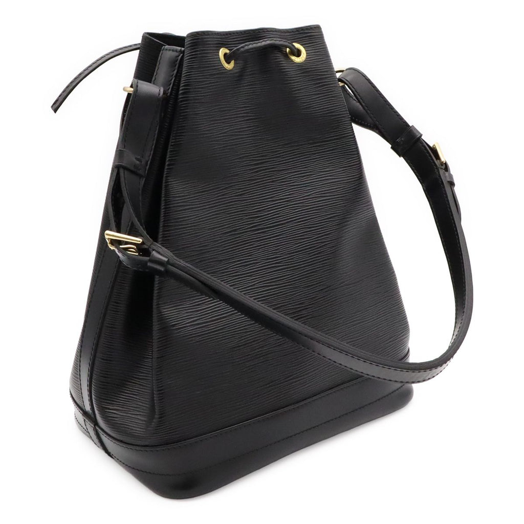 Louis Vuitton Epi Noe Shoulder Bag Drawstring Noir Black Gold — view 2