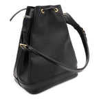 Louis Vuitton Epi Noe Shoulder Bag Drawstring Noir Black Gold — view 2