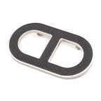 Hermes Chaine D'ancre Pin Brooch Veau Epsom Metal Black Silver