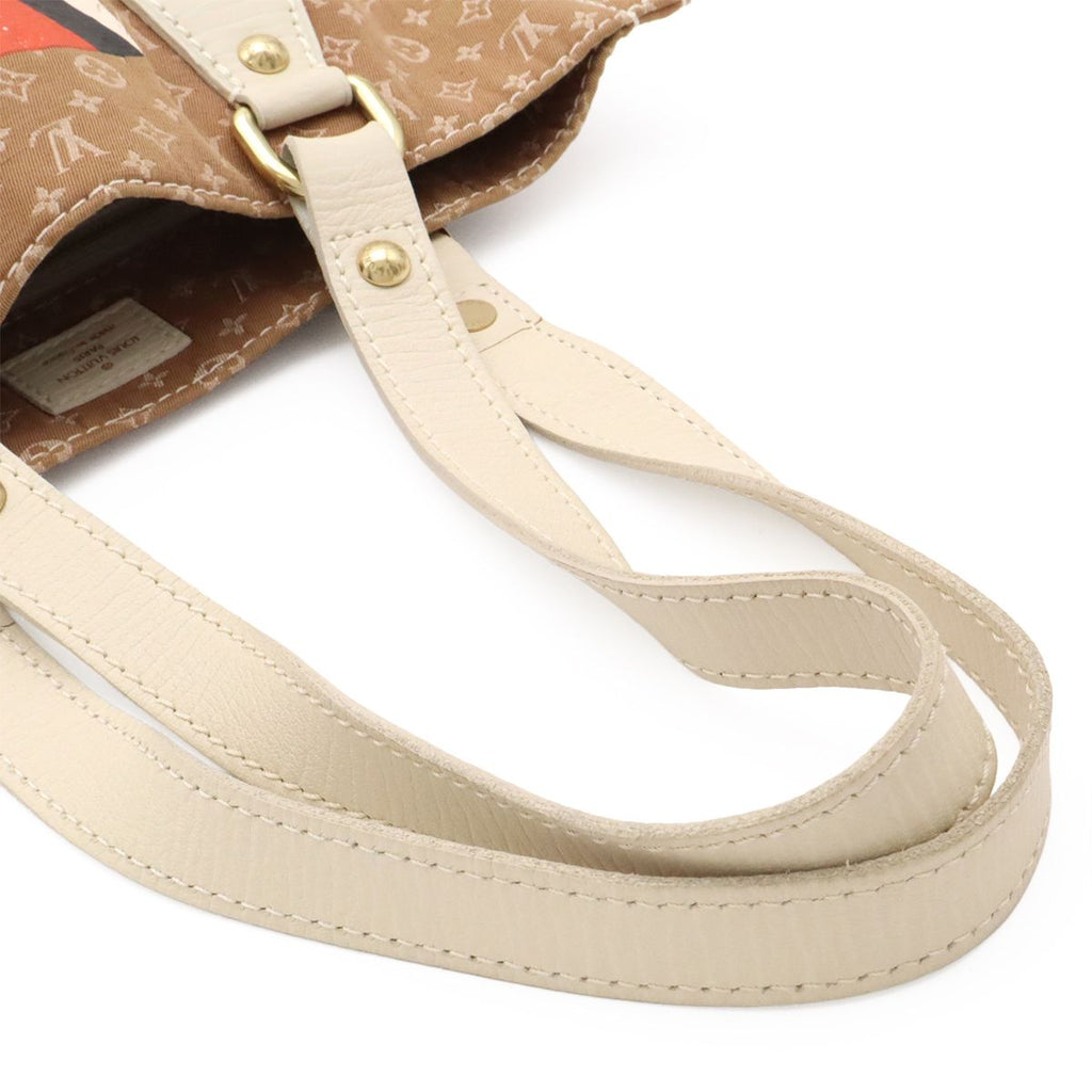 Louis Vuitton Monogram Mini Lin Tangier Tote Shoulder Bag Canvas Leather — view 4