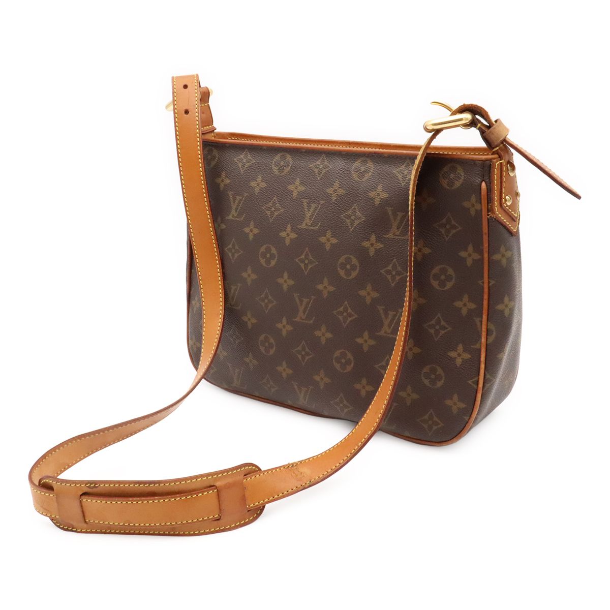 Louis Vuitton Monogram Hudson GM Shoulder Bag Crossbody Long — view 2