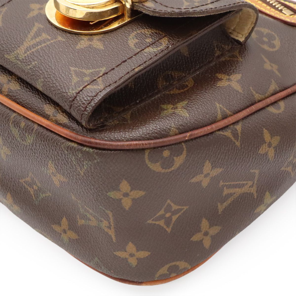 Louis Vuitton Monogram Hudson GM Shoulder Bag Crossbody Long — view 3