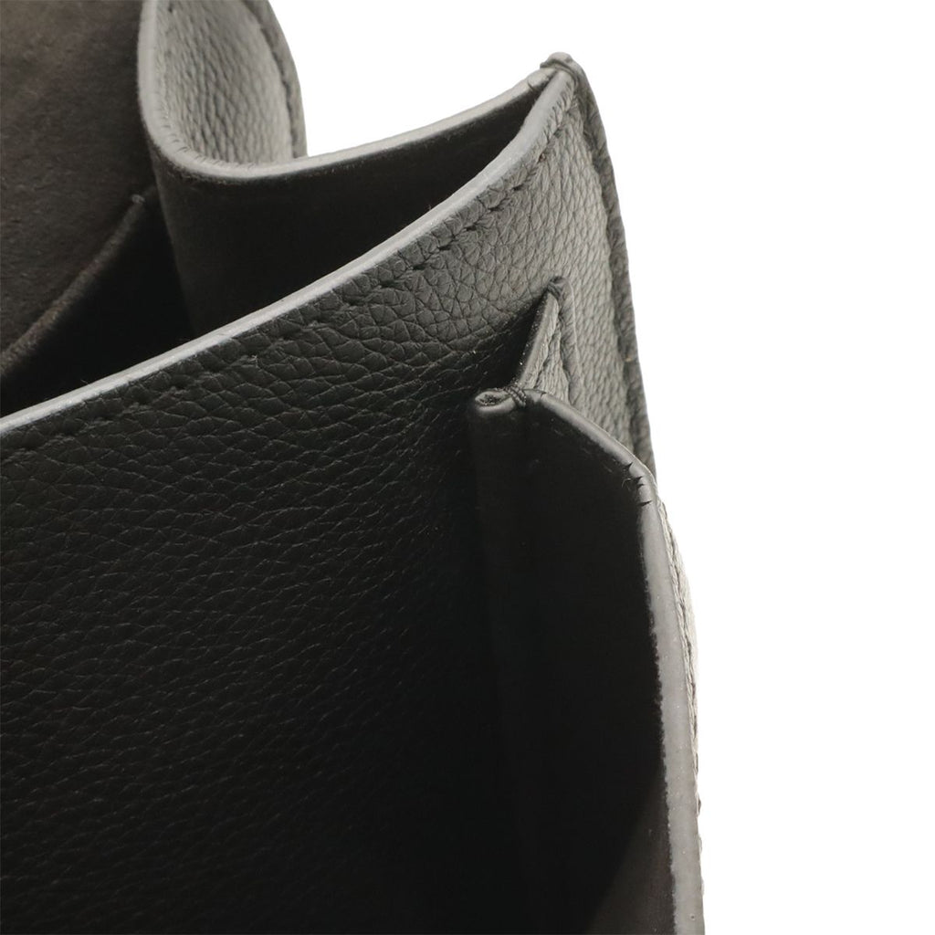 Louis Vuitton My Lockme Chain Shoulder Bag Pochette Leather Noir Black — view 9