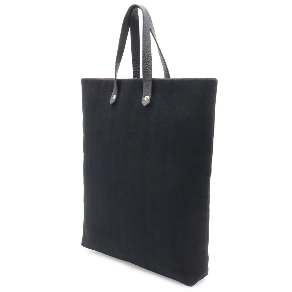 Hermes Amedaba Diago GM Tote Cotton Canvas Black — view 2