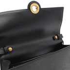 Louis Vuitton Epi Arche Shoulder Bag Pochette 2-Way Clutch Noir Black — view 8
