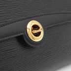 Louis Vuitton Epi Arche Shoulder Bag Pochette 2-Way Clutch Noir Black — view 9