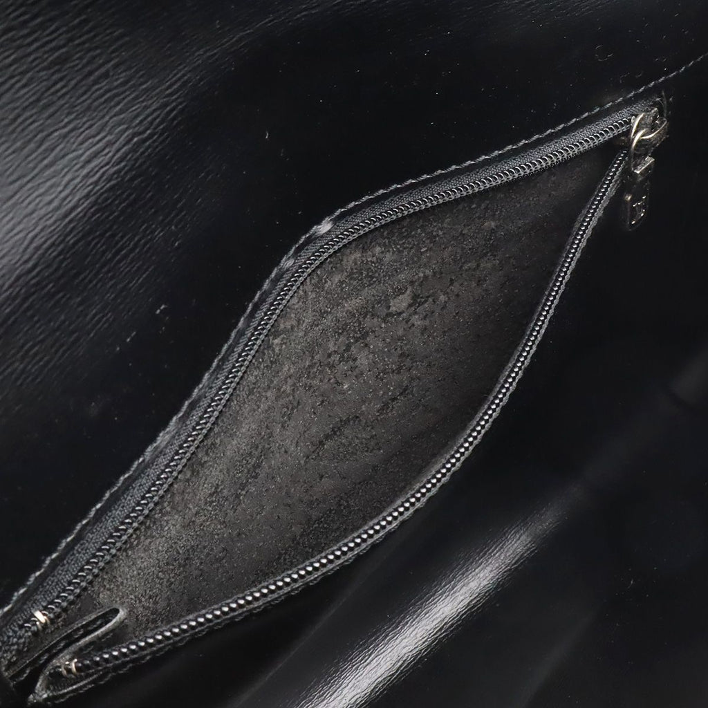 Louis Vuitton Epi Arche Shoulder Bag Pochette 2-Way Clutch Noir Black — view 7