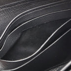 Louis Vuitton Monogram Mahina Zippy Wallet Zip Around Leather Noir Black — view 6