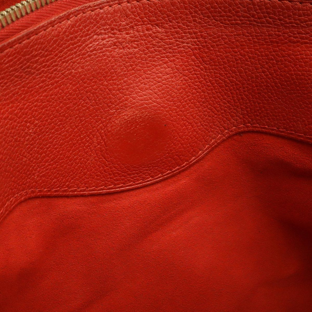 Louis Vuitton Monogram Pallas MM 2-Way Shoulder Bag Crossbody Leather Cerise — view 9