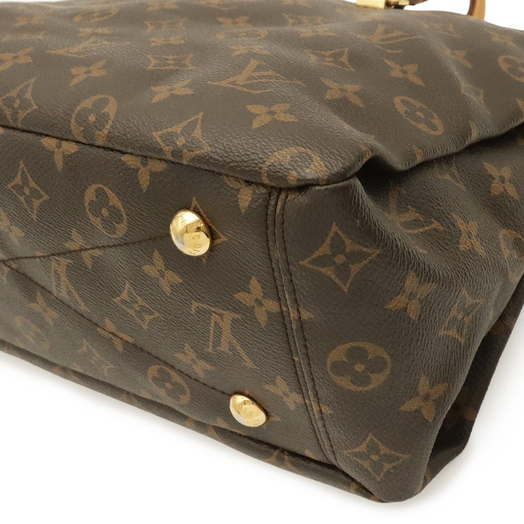 Louis Vuitton Monogram Pallas MM 2-Way Shoulder Bag Crossbody Leather Cerise — view 3