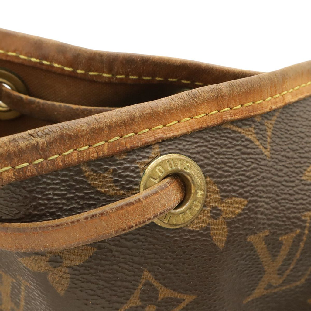 Louis Vuitton Monogram Noe Shoulder Bag Semi Drawstring — view 6