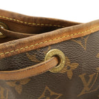 Louis Vuitton Monogram Noe Shoulder Bag Semi Drawstring — view 6