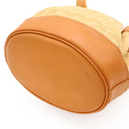 Louis Vuitton Monogram Mini Noerie Mini Bag Drawstring Canvas Beige Brown — view 3