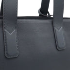 Louis Vuitton LV Aerogram Pilot Tote Shoulder Bag Leather Ink Blue — view 7