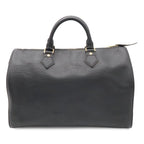 Louis Vuitton Epi Speedy 35 Boston Bag Leather Noir Black