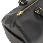 Louis Vuitton Epi Speedy 35 Boston Bag Leather Noir Black — view 5
