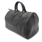 Louis Vuitton Epi Speedy 35 Boston Bag Leather Noir Black — view 2